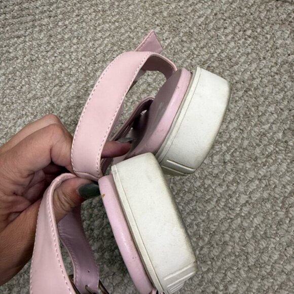 Circus by Sam Edelman Women's Light Pink Narcissa Flat Sandal Size 9 - Picture 6 of 8